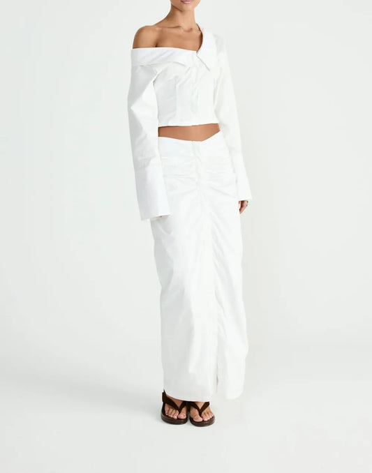 Designer Pleated Skirt For Women