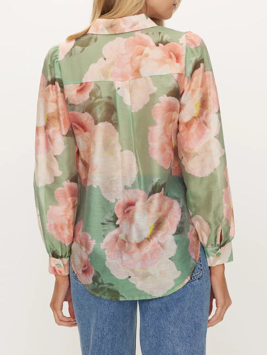 Pearl Puff Sleeve Shirt