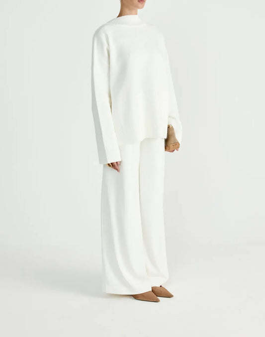 Simple Oversized Loose Knit Top