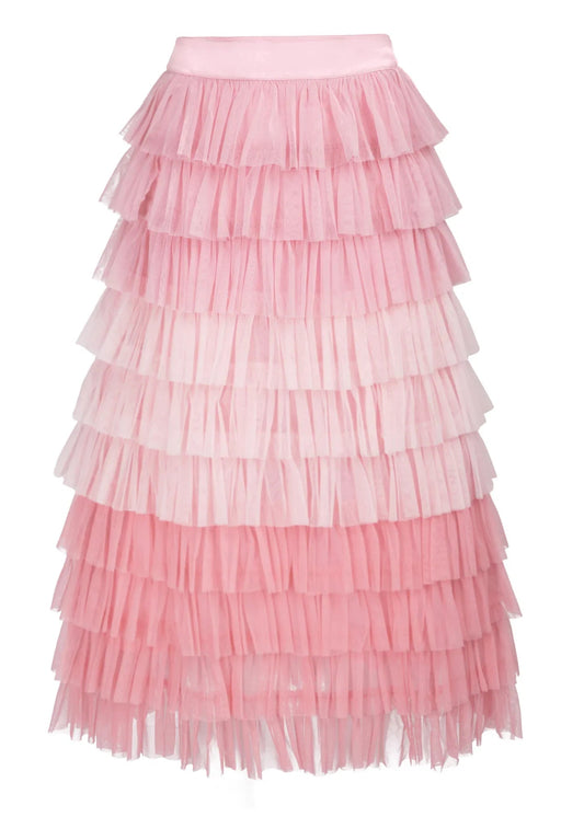 Falling Petals Skirt - Pink